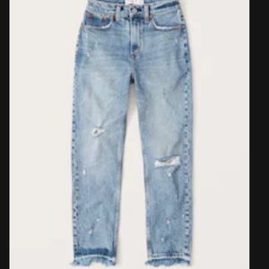 Abercrombie High Rise Mom Jeans